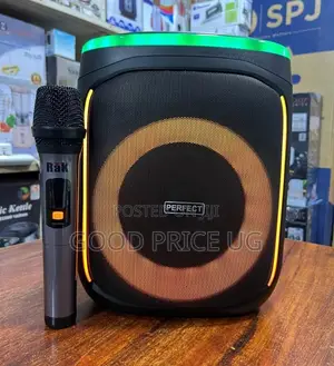 Rak - Perfect Portable Party Speaker With Wirless Microphone