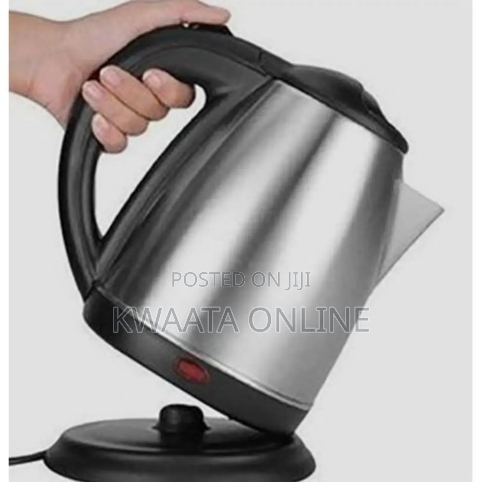 Original Pearlight Percolator Kettle 2.0 Litre - Silver