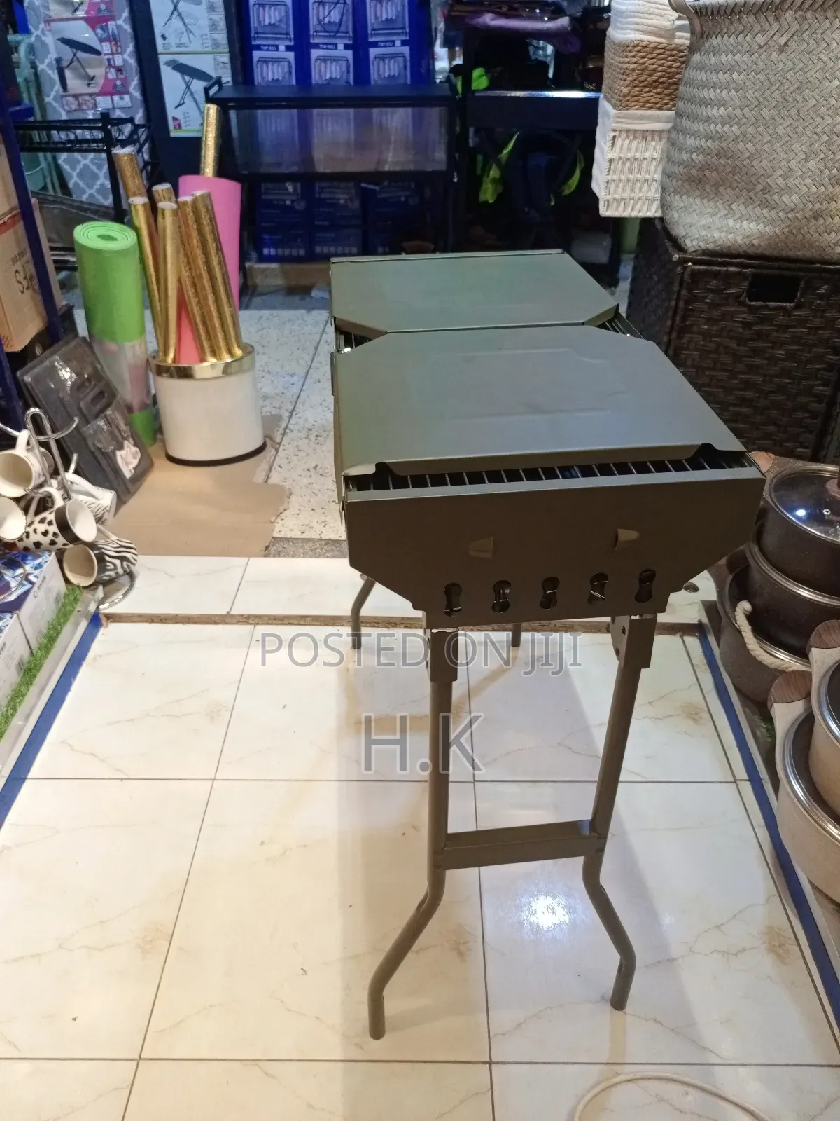 Portable Folding Barbecue Grill
