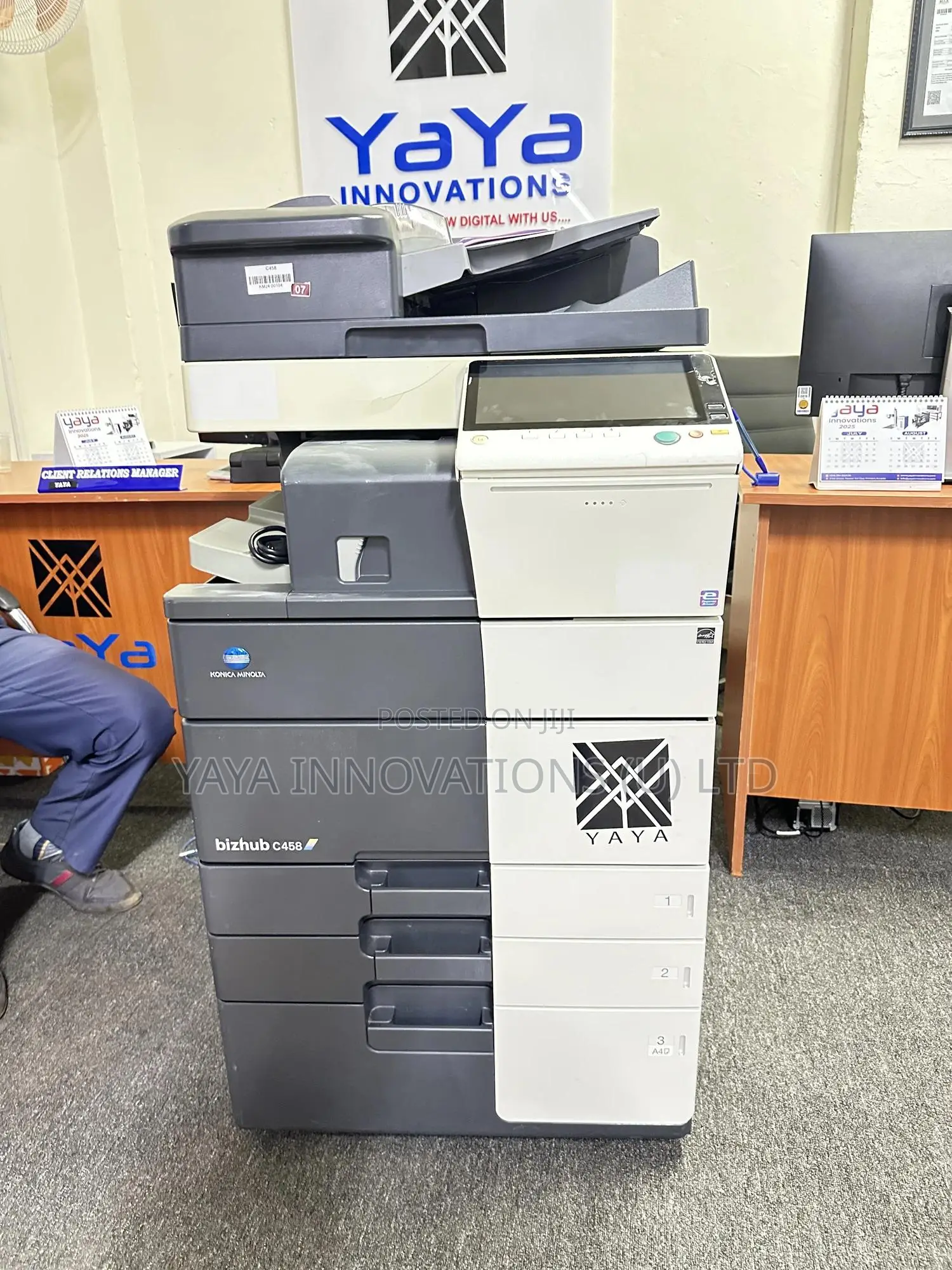 Custom Digital Konica Bizhub Printer 458e
