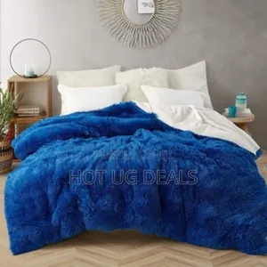 6x6 Shaggy Duvet Set With Bedsheet 2pillowcases 2 Cushions