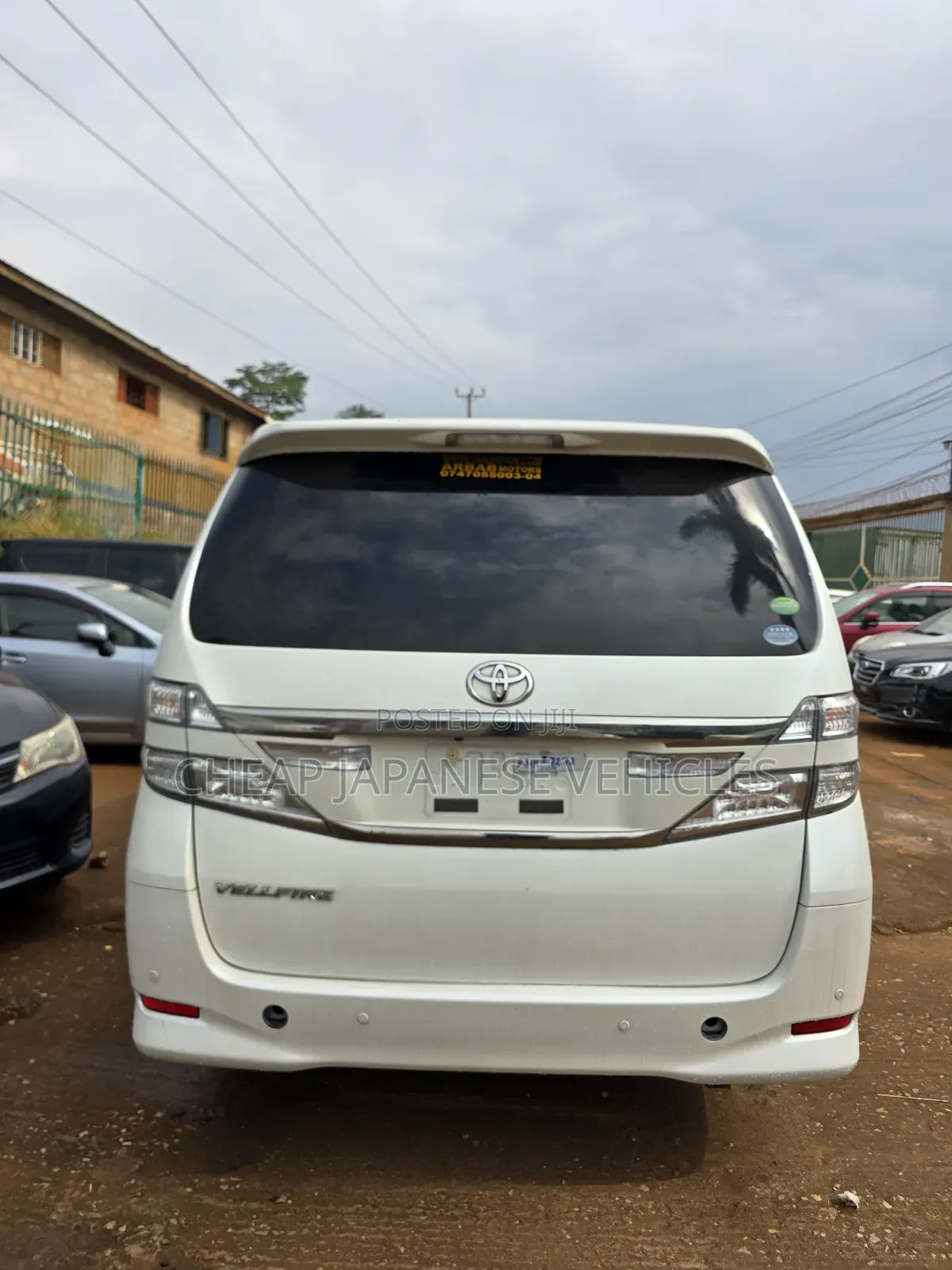 Toyota Vellfire 2012 White