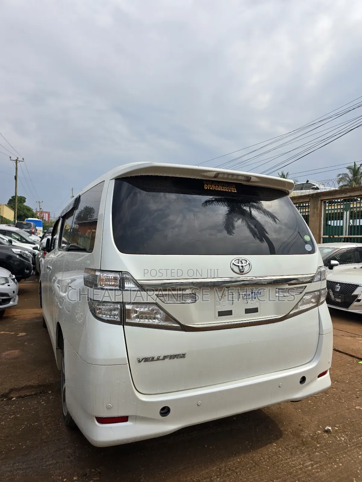 Toyota Vellfire 2012 White