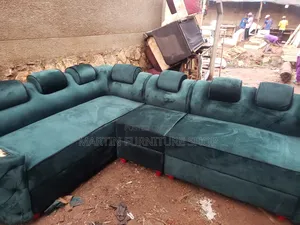 Green 7 Seater Sofa Set for Sale