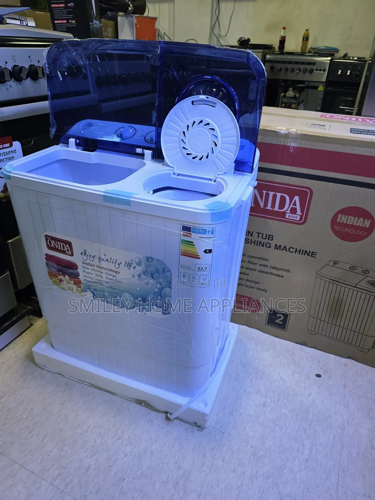 Brand New Onida 5kgs Twin Tub Top Loader Washing Machine