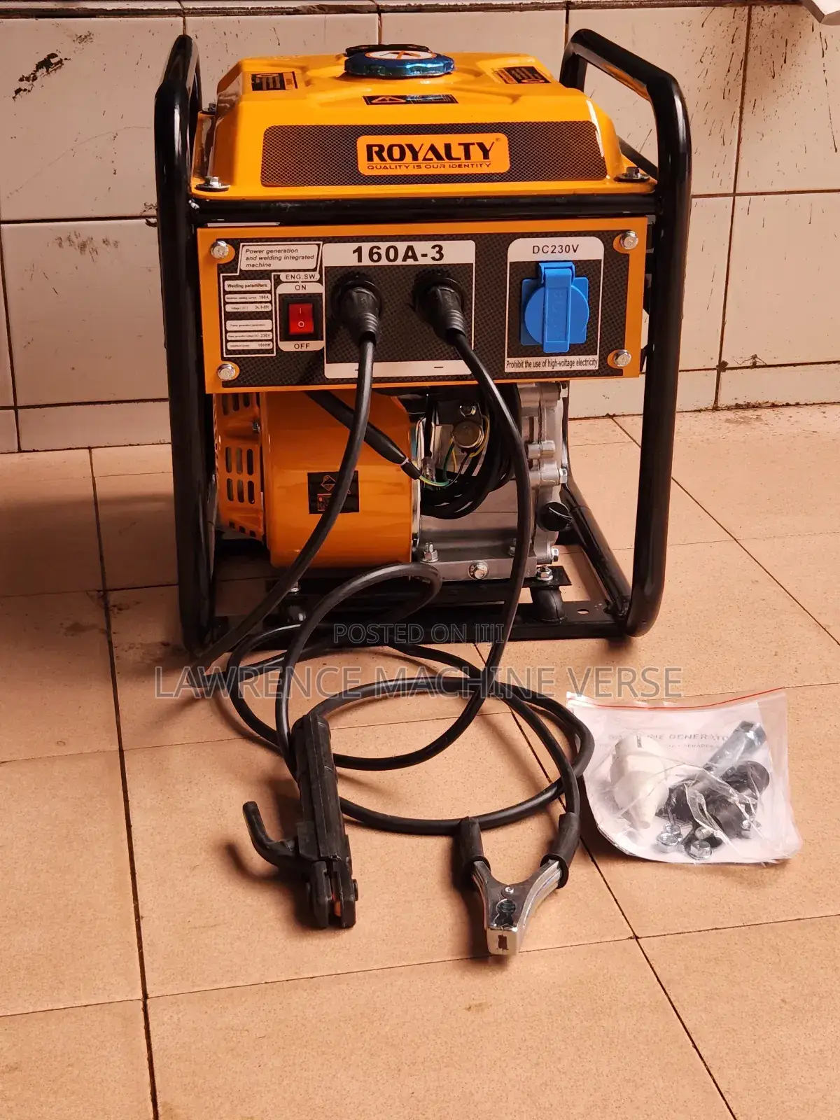 Gasoline Generator 160amps 1000w