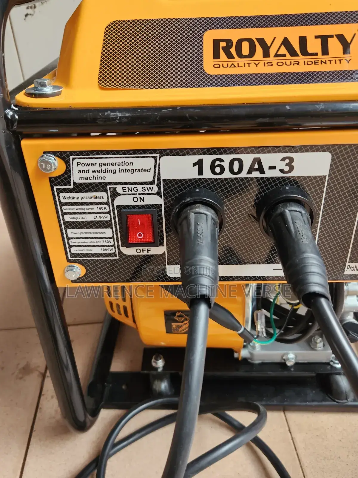 Gasoline Generator 160amps 1000w