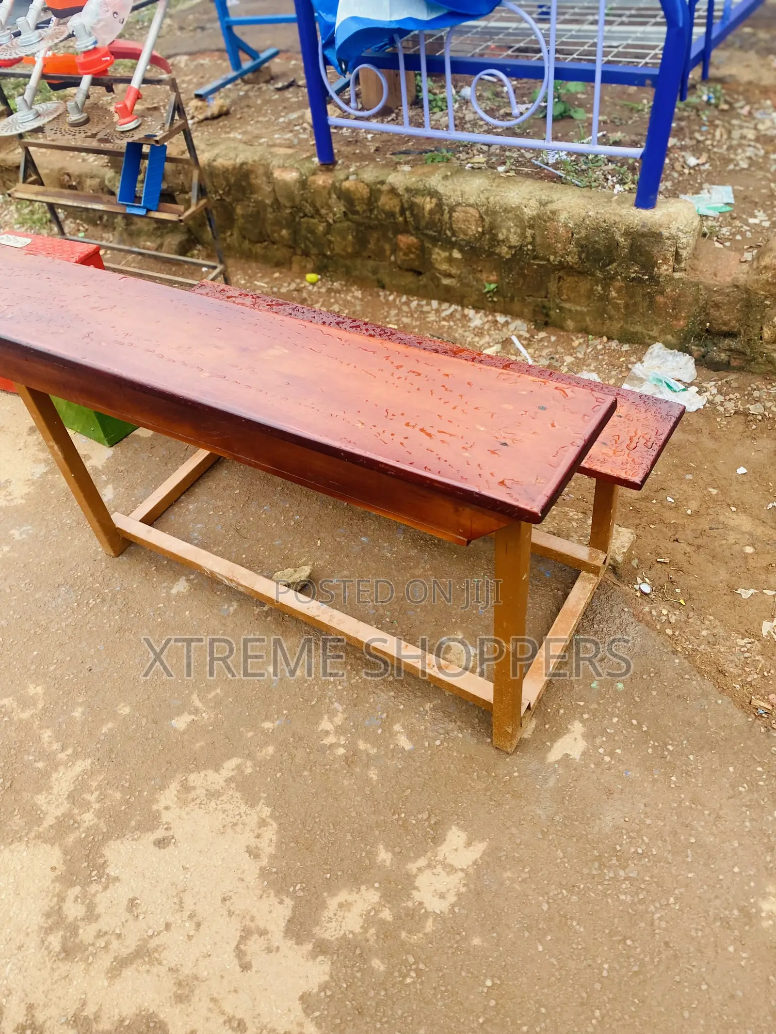 Wood / Metallic Desk / School Solved