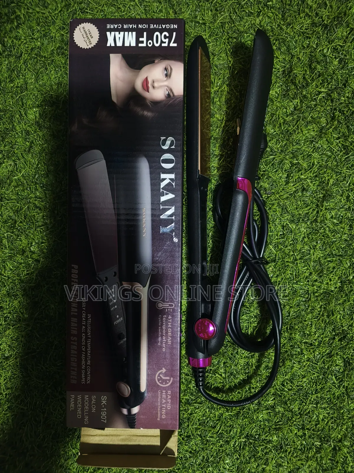 Sokany Hair Straightener Sk-1907