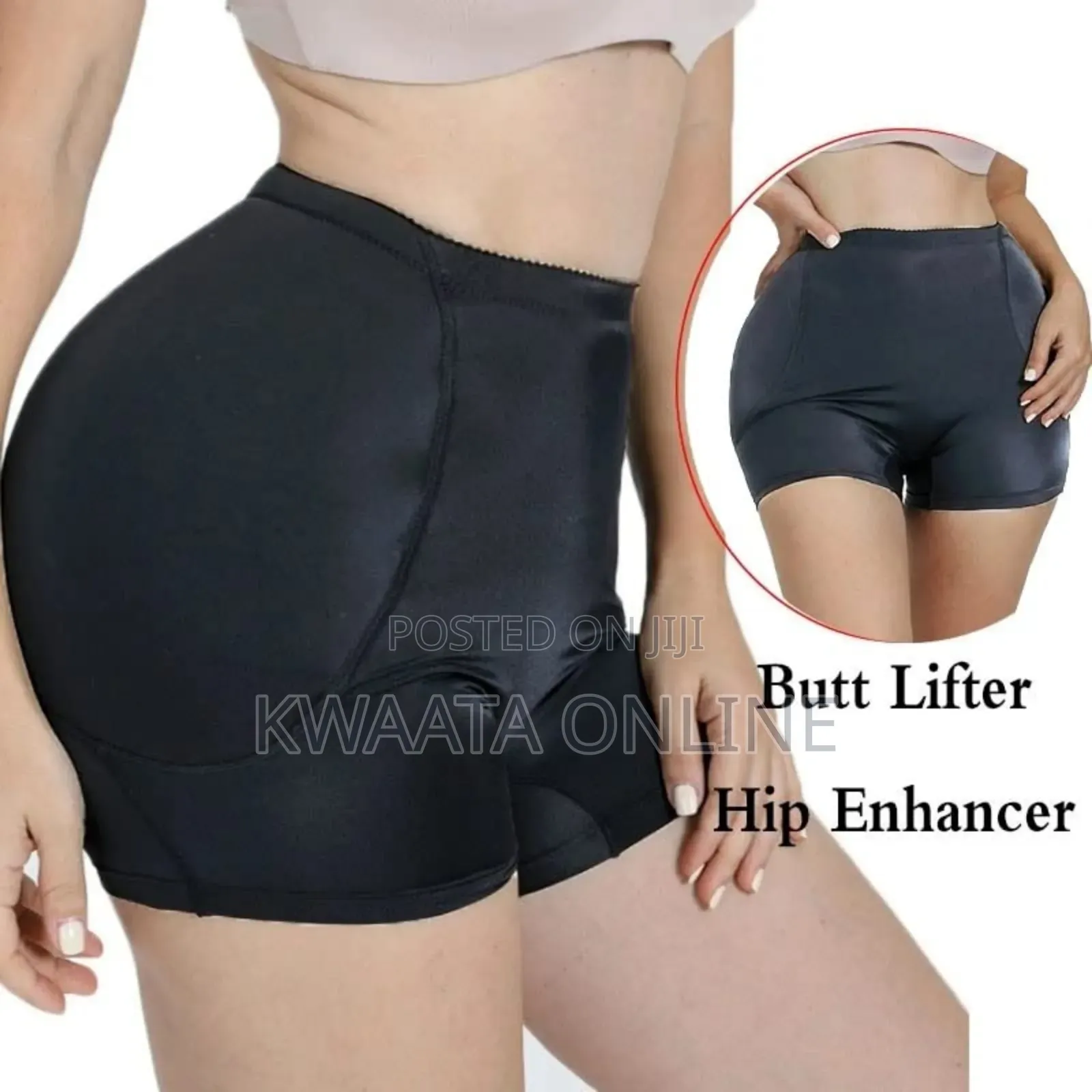 Womens Seamless Butt Lifter Padded Ass Up Panties Lifting