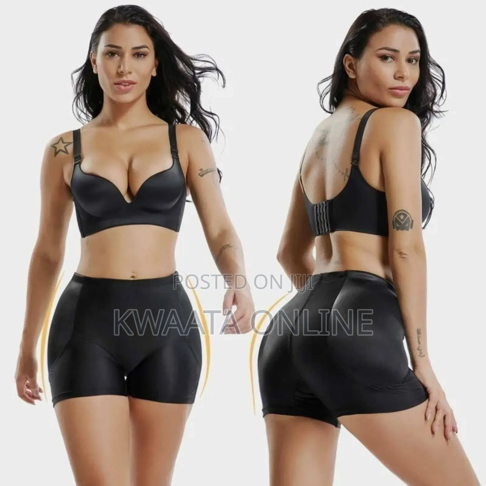 Womens Seamless Butt Lifter Padded Ass Up Panties Lifting