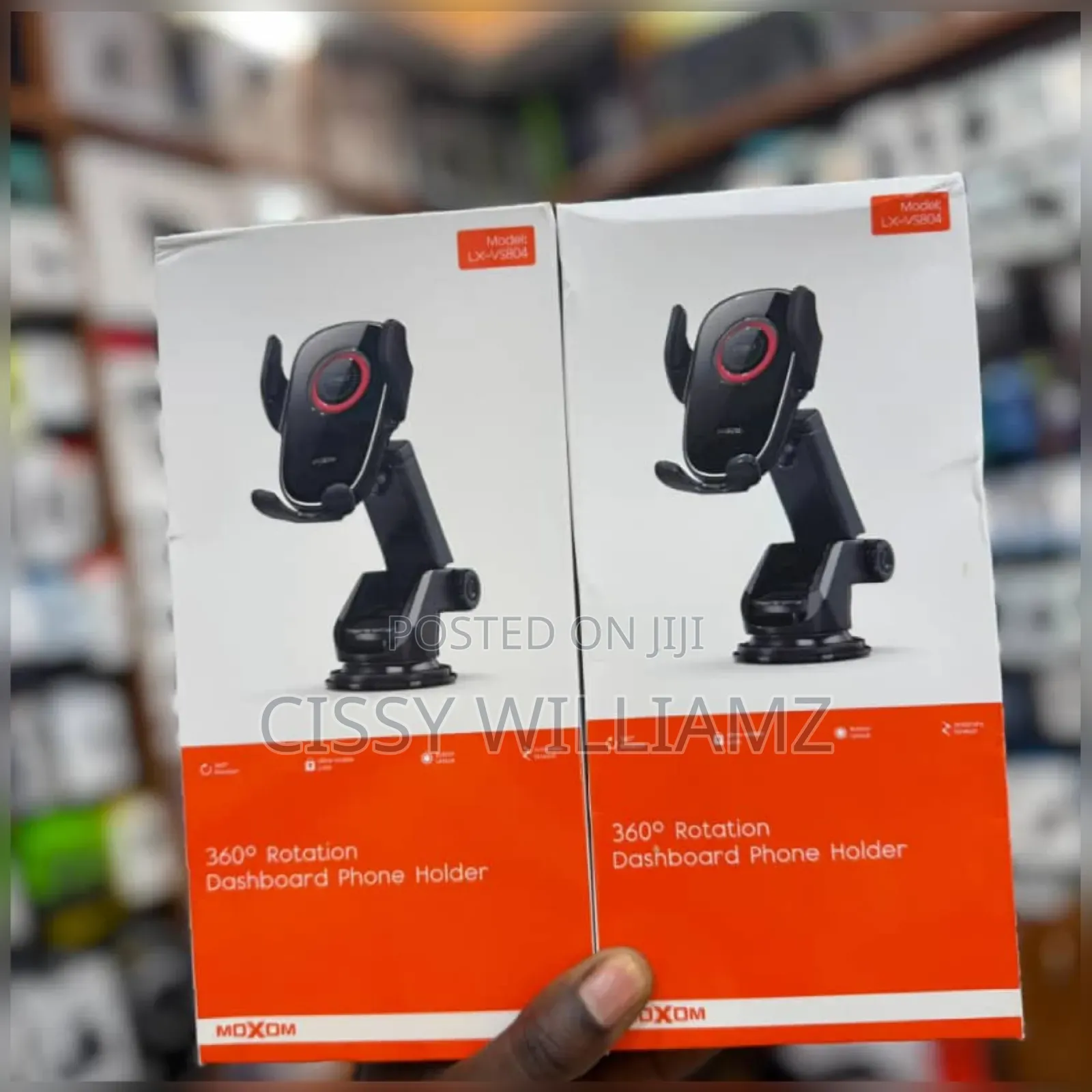 Moxom 360° Rotation Dashboard Phone Holder