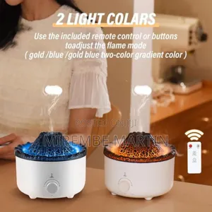 Sonifer , 560ml Water Tank Volcano Flame Diffuser,