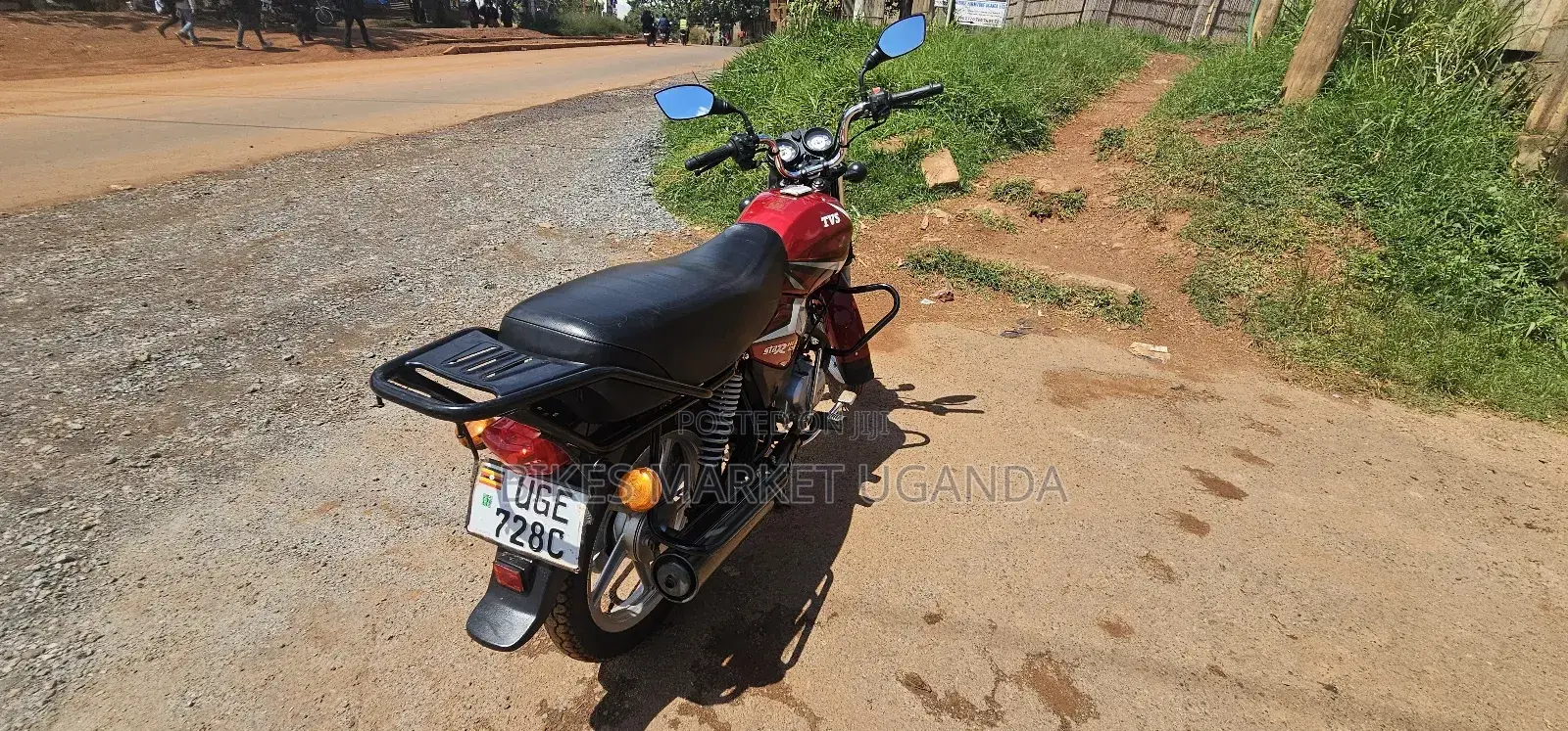 TVS HLX 125 2024 Red