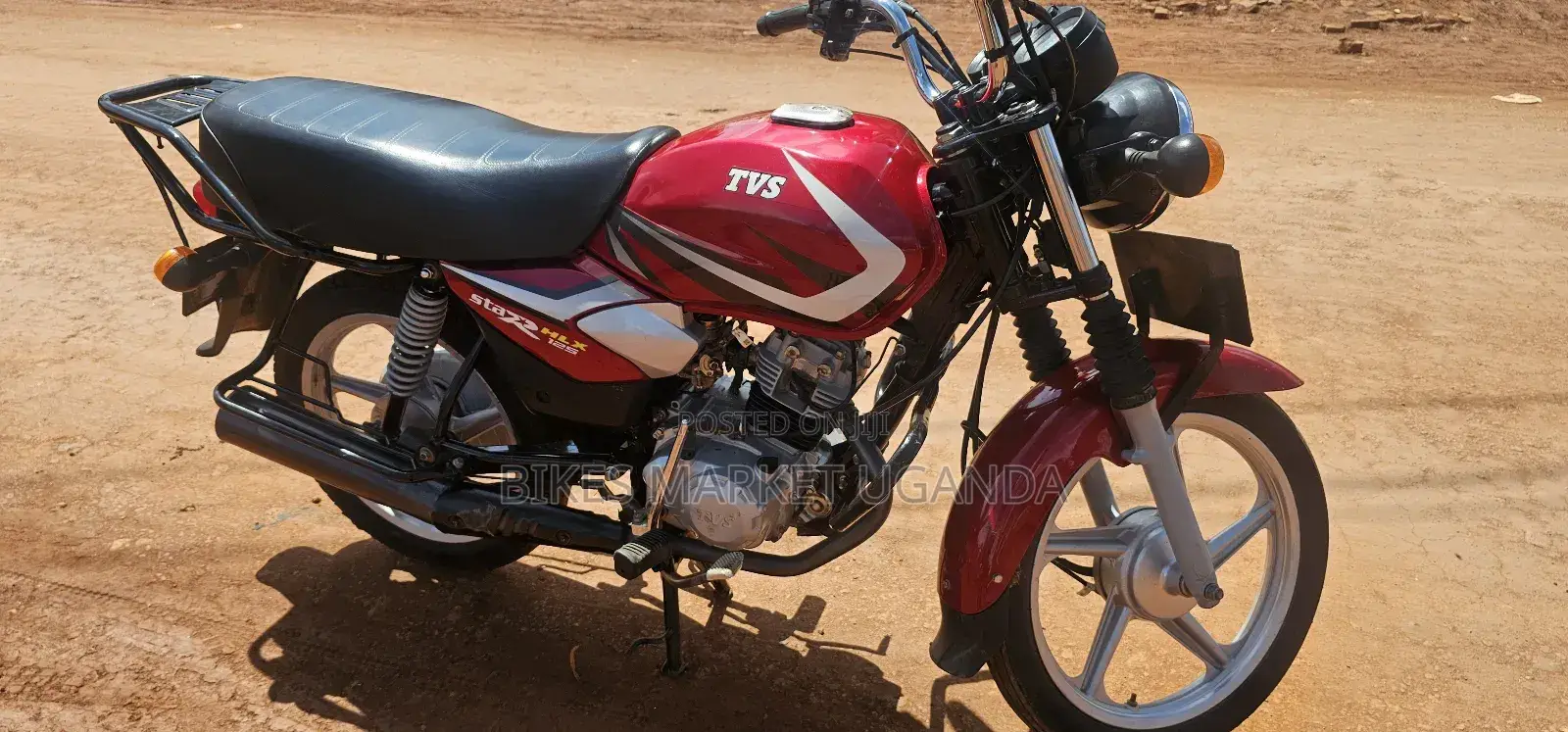 TVS HLX 125 2024 Red