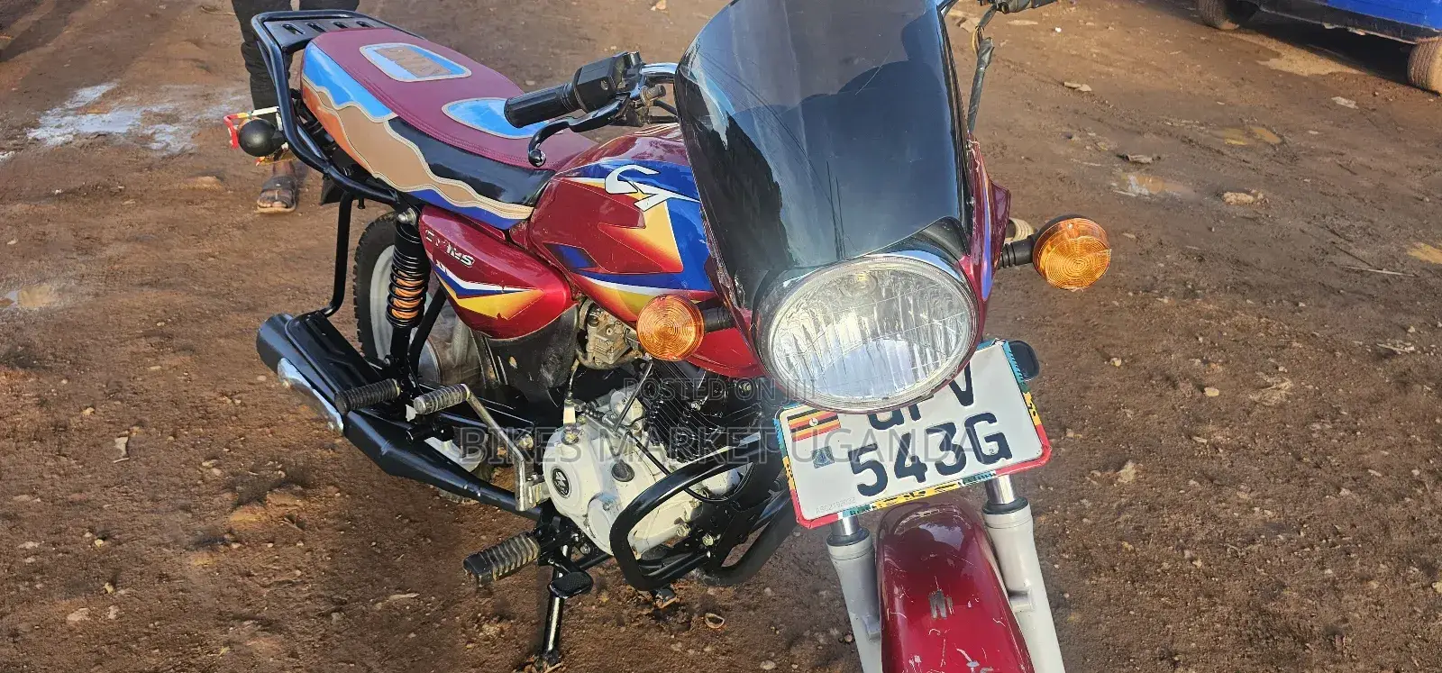 Bajaj Boxer 125 2024 Red