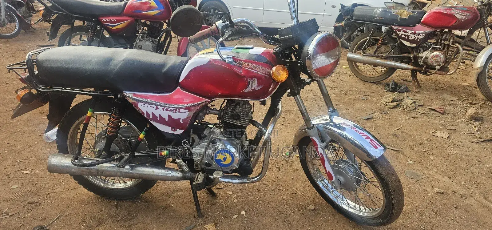 Bajaj Boxer 2017 Red