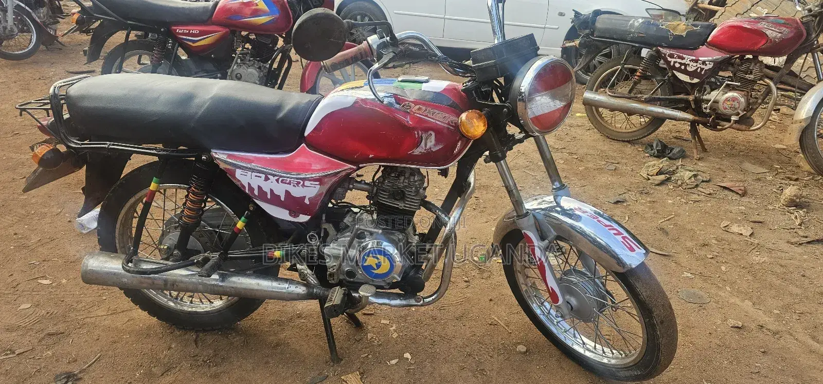 Bajaj Boxer 2017 Red