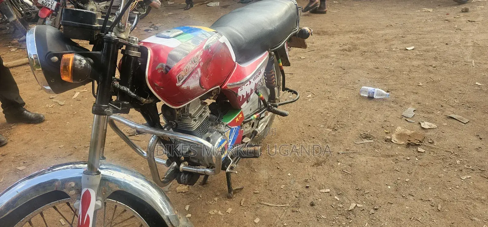Bajaj Boxer 2017 Red