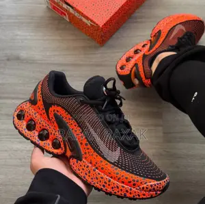 Original Black/Orange Nike Air Max Dn Sneakers