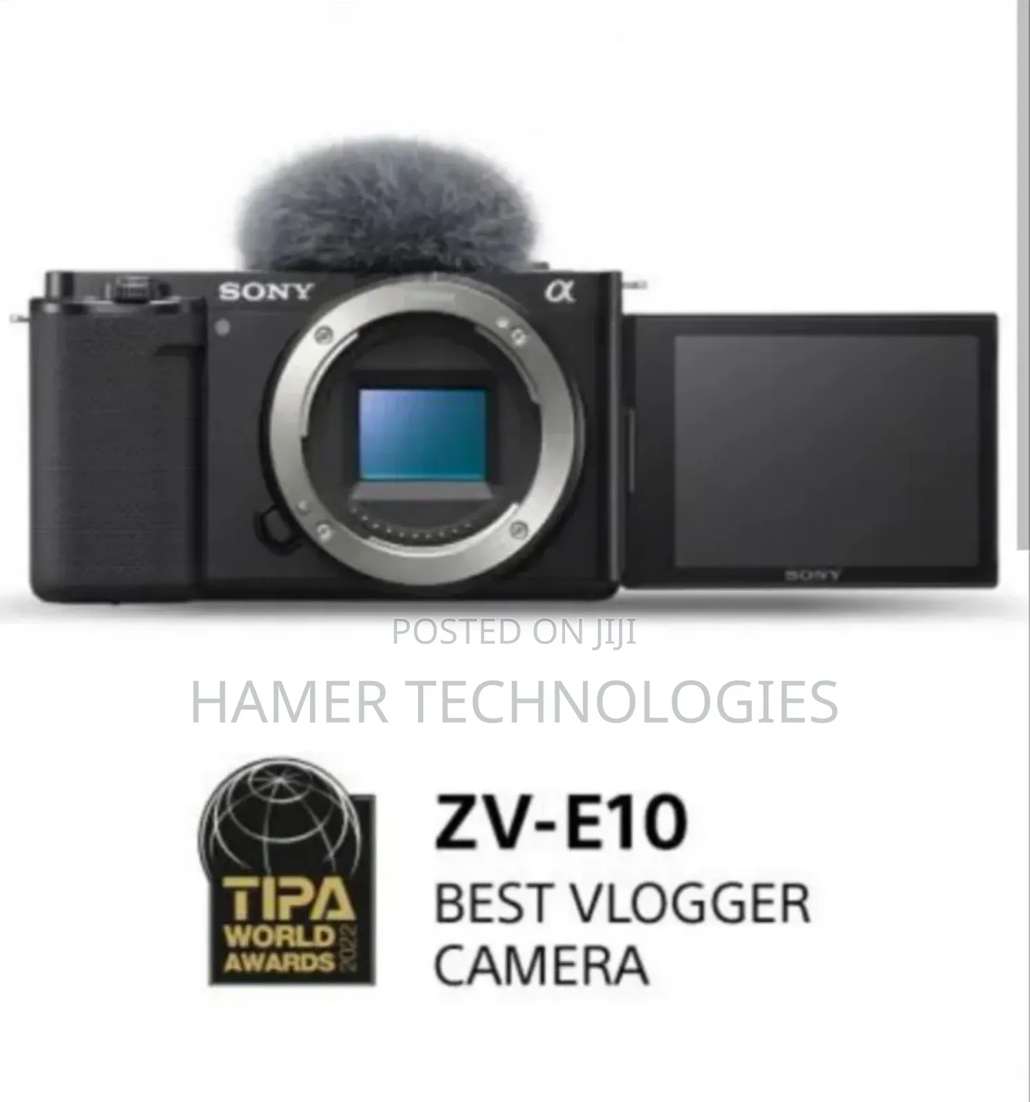 Sony Zv-E10 Mirrorless Camera Wilt Lense