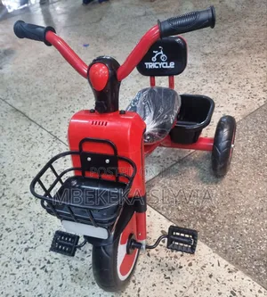 Kid's Bikes Kid's Tricycle 1-5 Years Has Front Light Basket