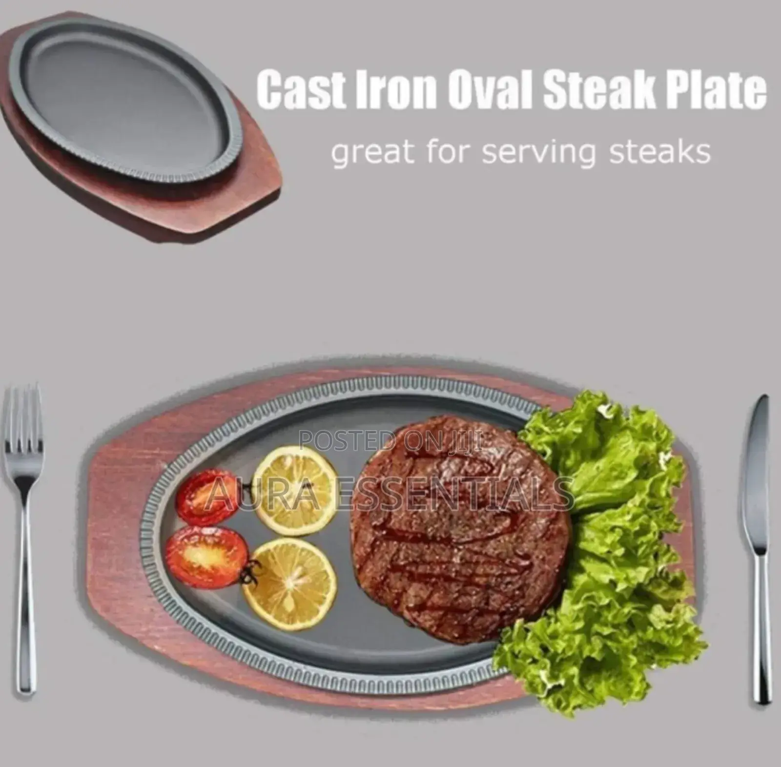 Oval Sizzling Plate