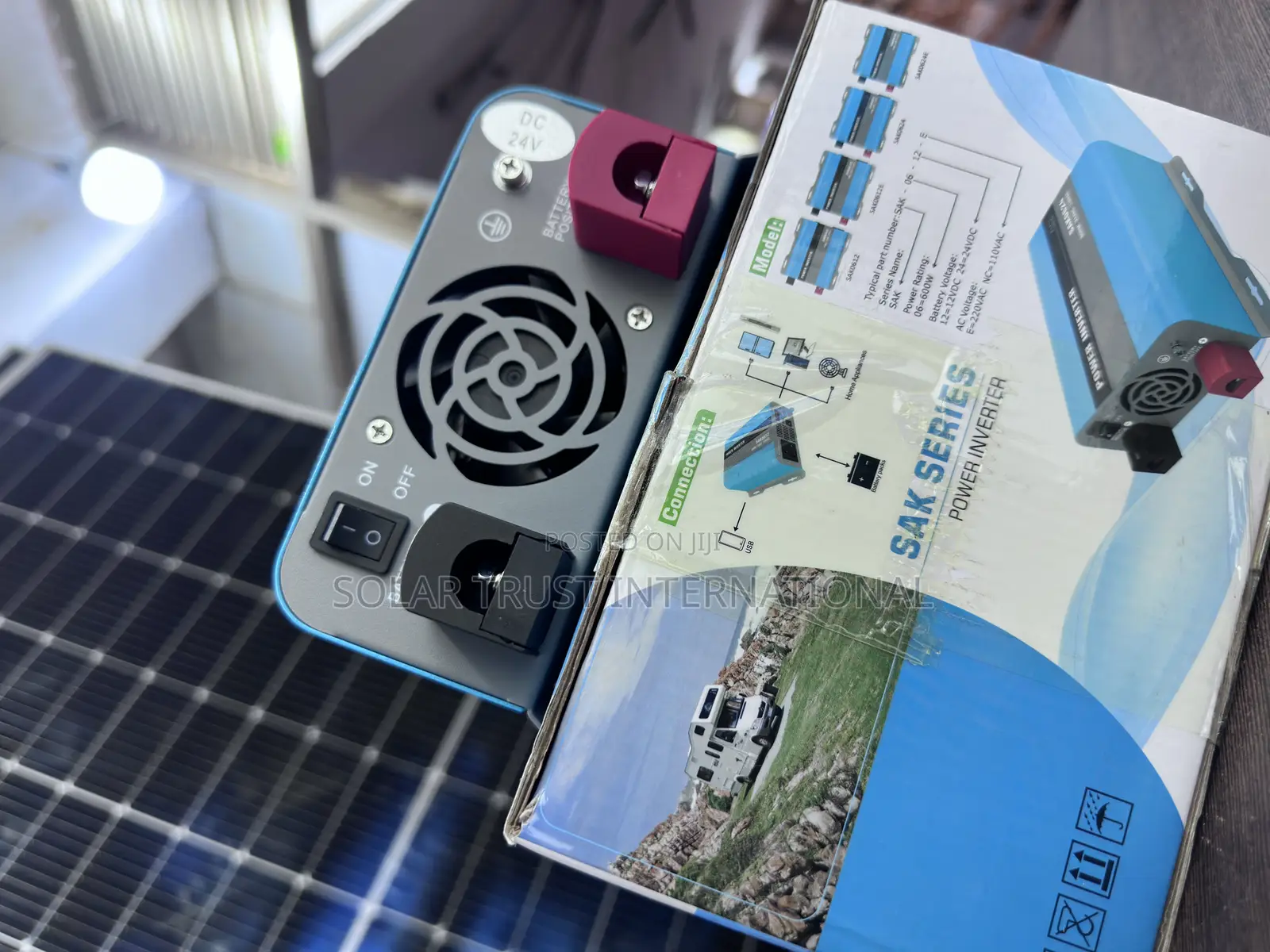Inverter Pure Sine Wave 600w/24v