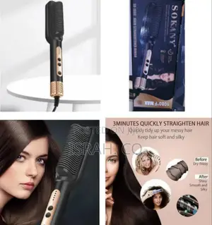 Sokany Hair Straightener Brush
