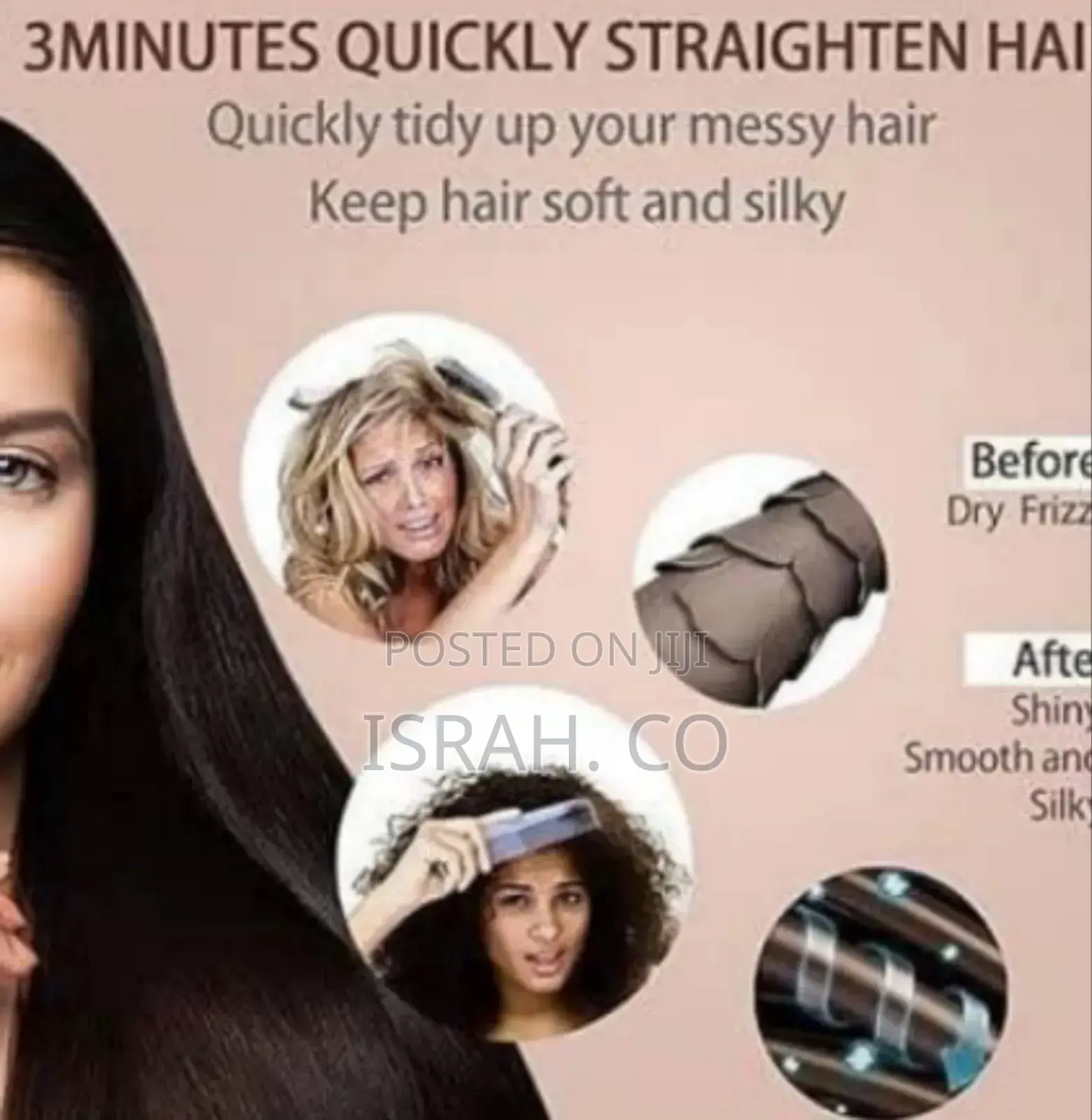 Sokany Hair Straightener Brush