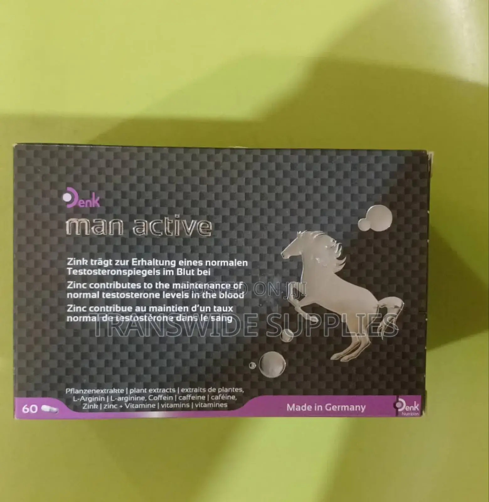 Germany Man Active Capsules 60s - For Energy Performance