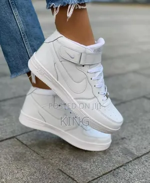 Air Force 1 Hi Neck White