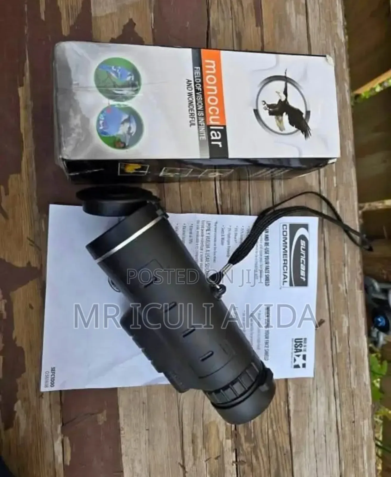 Suncast Compact Portable Optical Field Vision Monocular