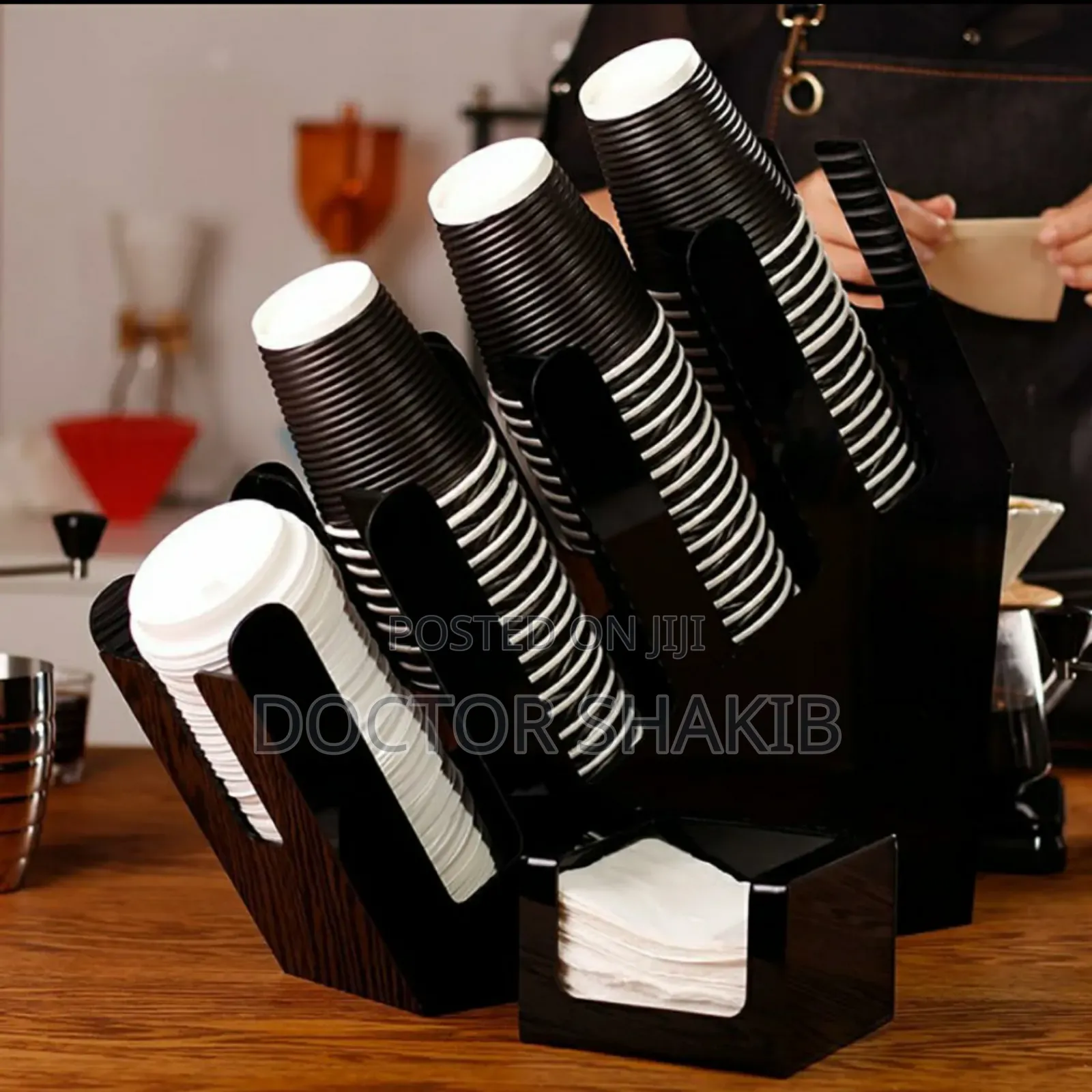 Quality Coffee Glsaa,Cup Holder Dispenser Stand Organizer