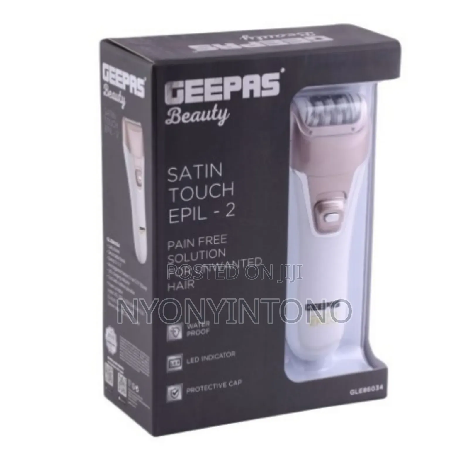 Geepas Hi-Quality Satin Touch Epilator Gle-86034