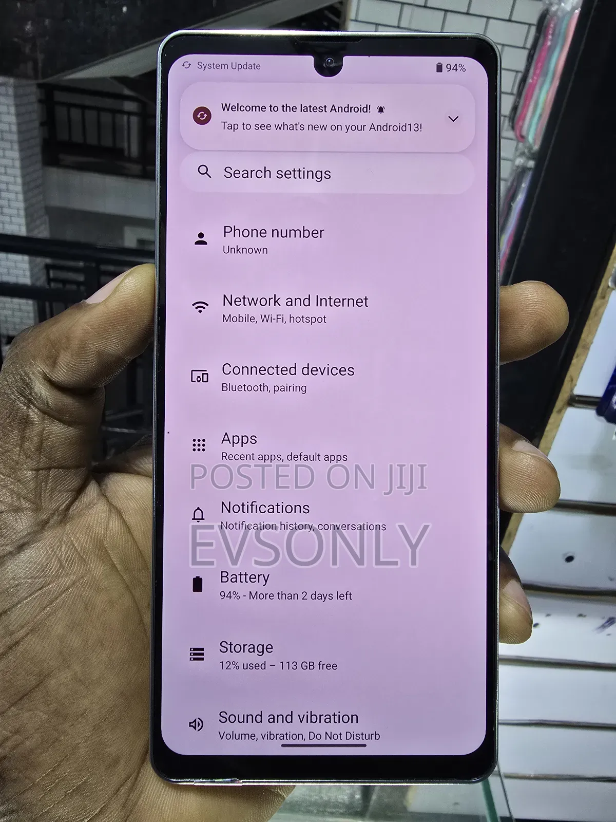 Sharp Aquos zero6 128 GB White