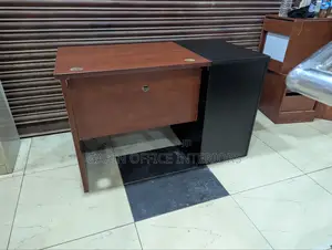 Second and 4 Drawered Office Desk With a Central Lock Key