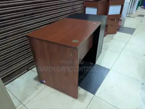 Second and 4 Drawered Office Desk With a Central Lock Key