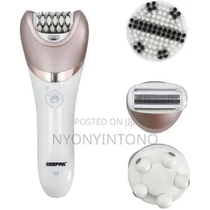 Geepas 4-In1 Rechargeable Epilator / Grooming Kit GLS-86053