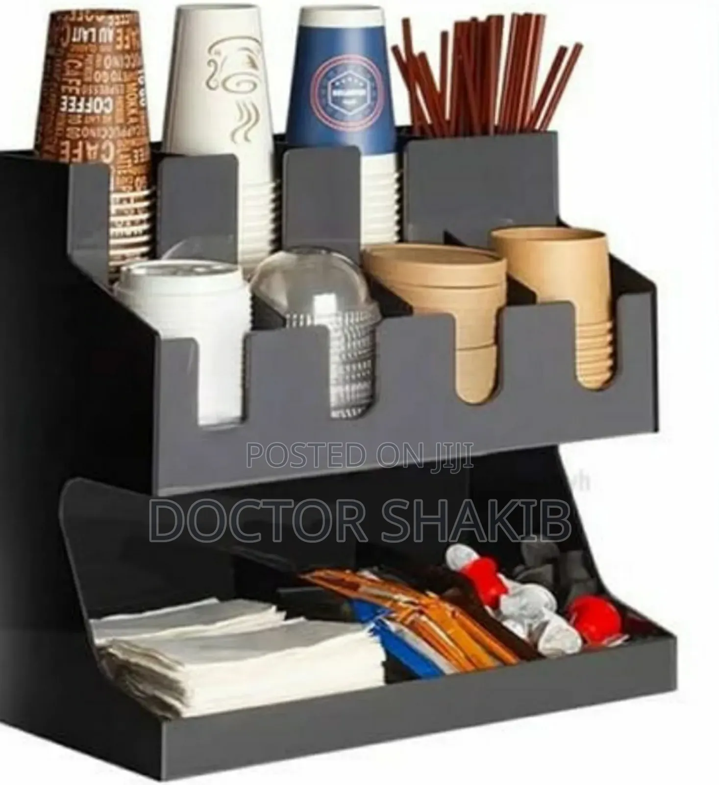 Strong Heavy-duty Coffee Cup Organizer Station