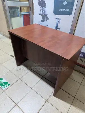 Second and 100cm Office Desk With 2 Drawers
