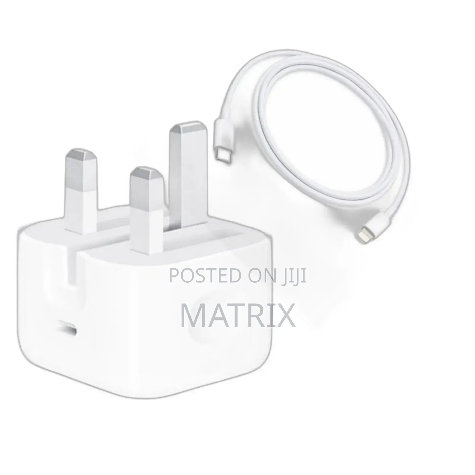 iPhone Fast Charger 25watts Full Kit-White