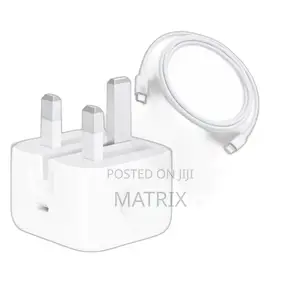 iPhone Fast Charger 25watts Full Kit-White