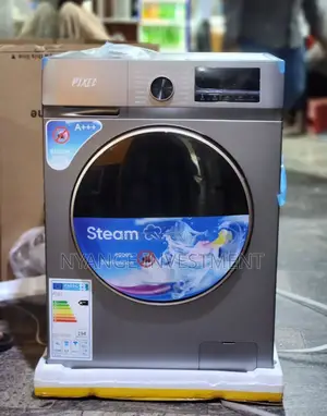 Pixel Washing Machine Front Loader With Steam Wash