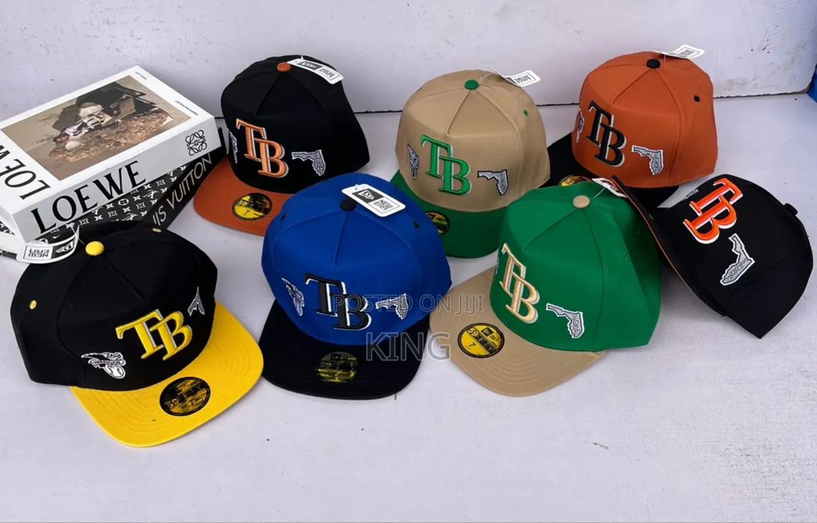 Tampa Bay Rays Fitted Hat. Baseball Caps