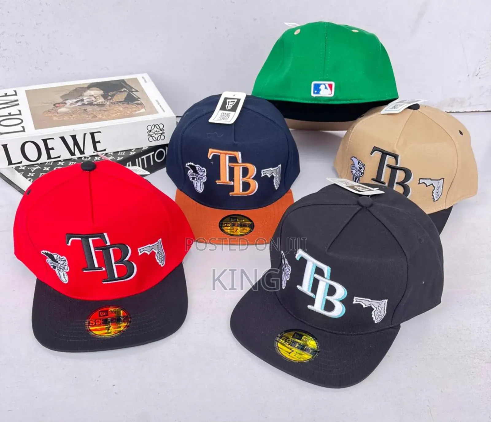Tampa Bay Rays Fitted Hat. Baseball Caps