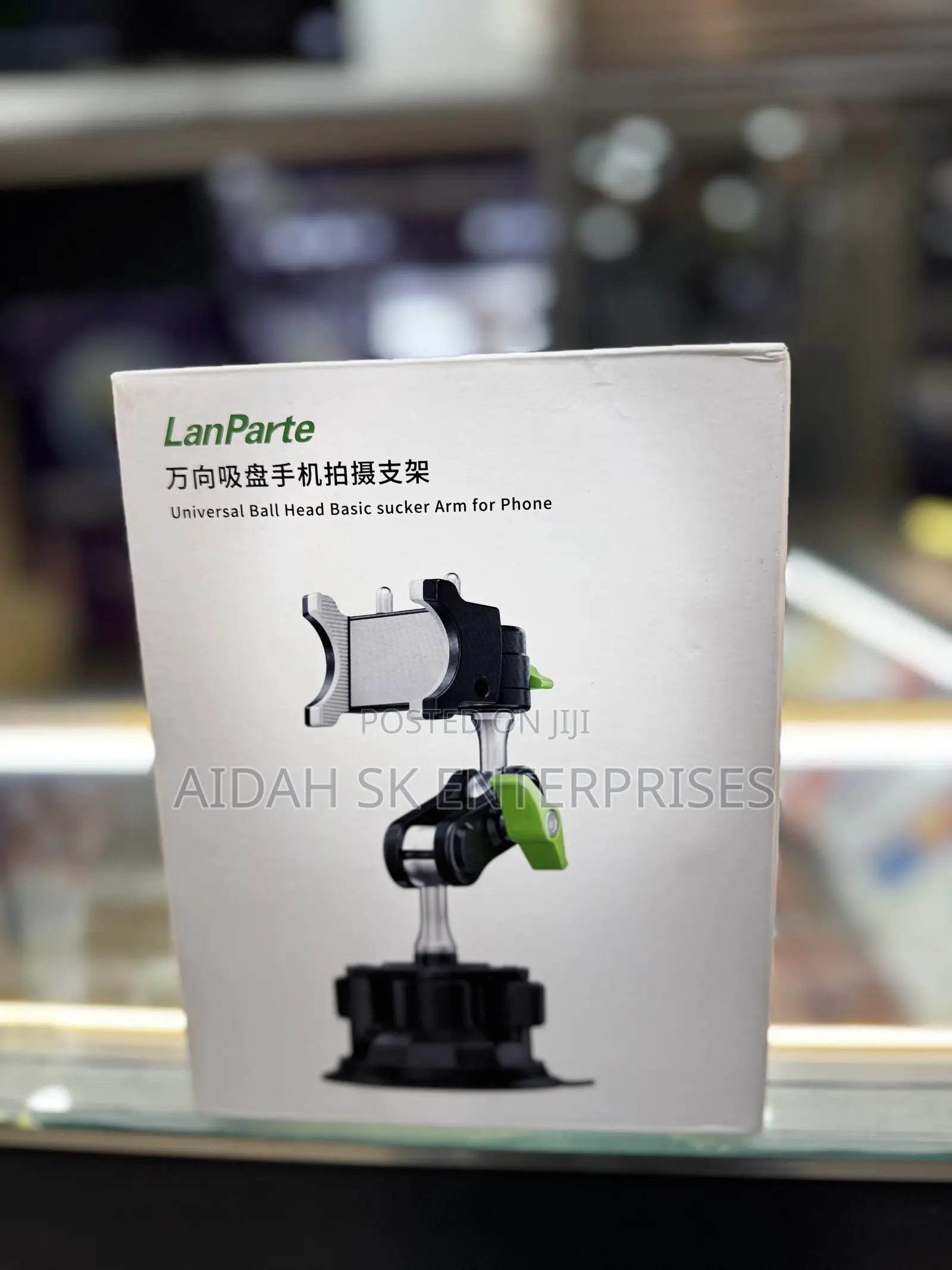Lanparte Universal Ball Head Basic Sucker Arm for Phone