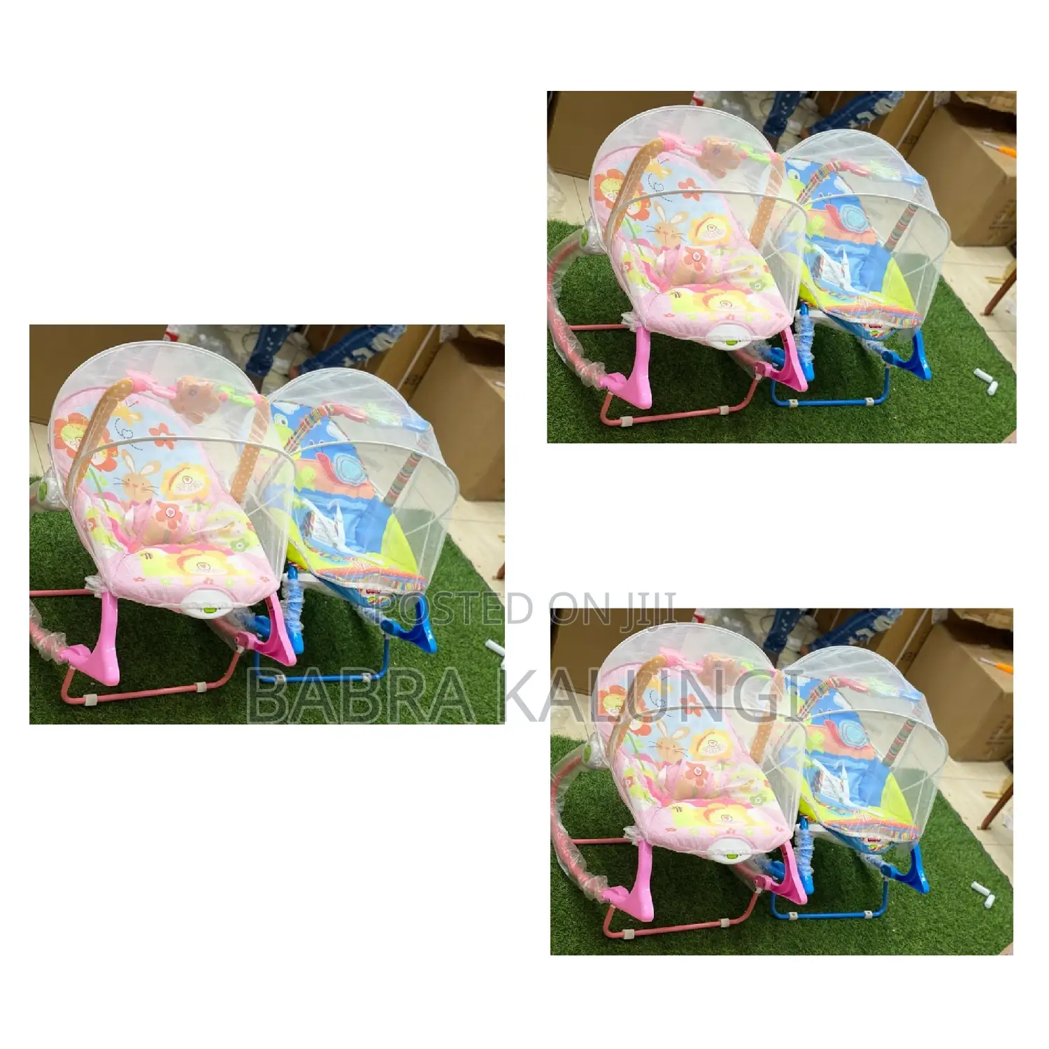 Light Weight Baby Rocker With Mosquito Net