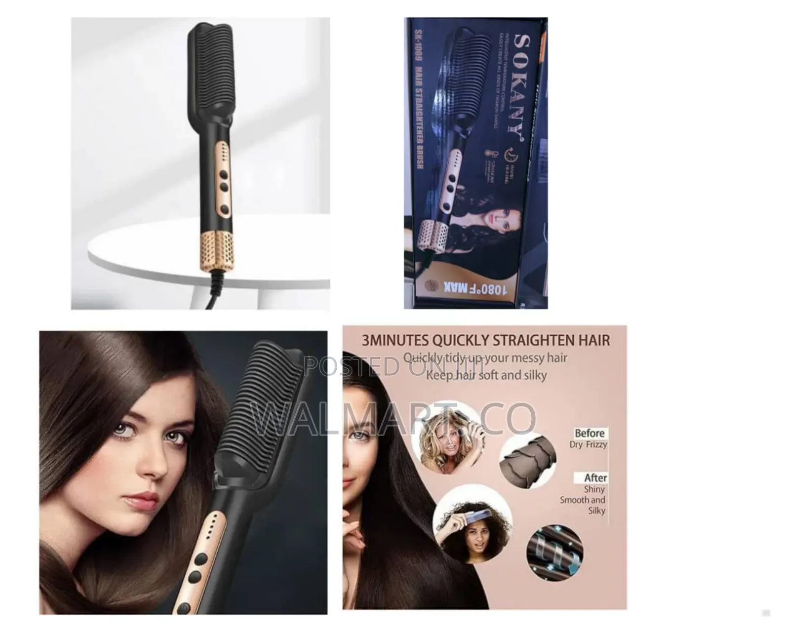 Sokany Hair Straightener Comb