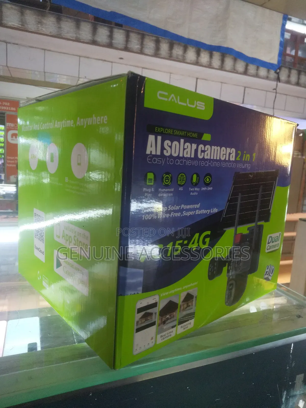 Calus Ai Solar Camera 2 in 1
